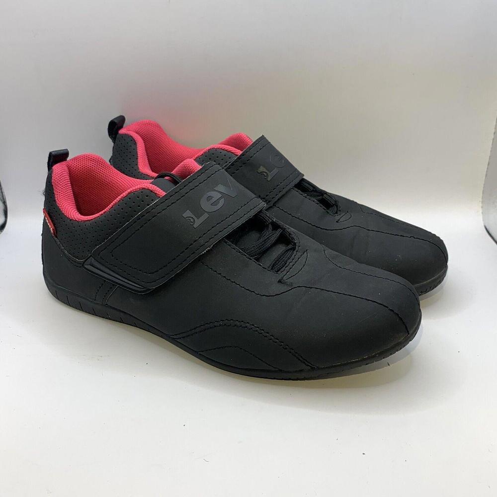 Levi's® Womens Shoes Zeta UL Sneakers 529138Z37 Black Hot Pink Size 7​​​